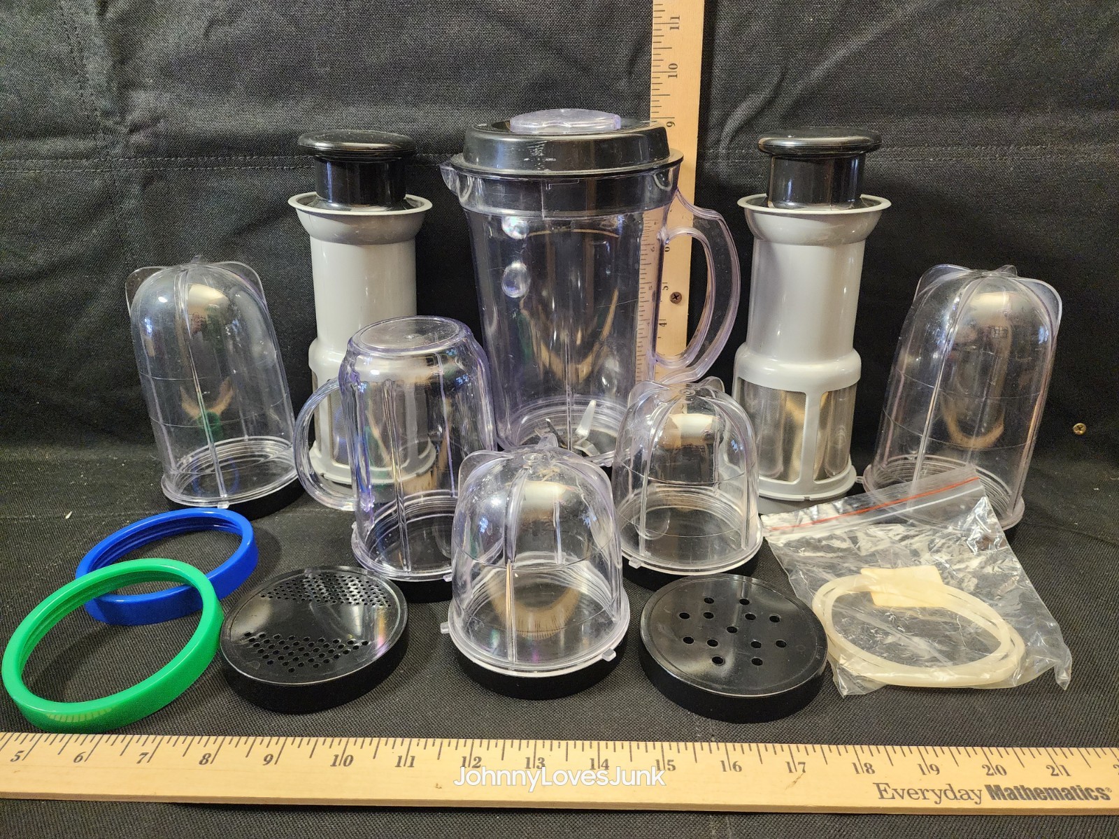 Nutri Bullet Container & Accessories Lot Used New & Used Ready2Use