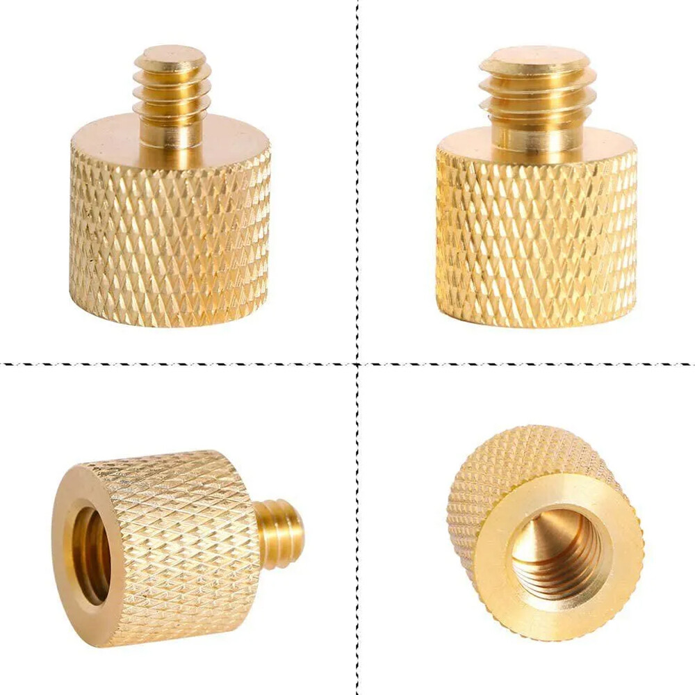 Camera Screw Mount Set 26Pcs 1/4" and 3/8" Converter Threaded Screws Adapter