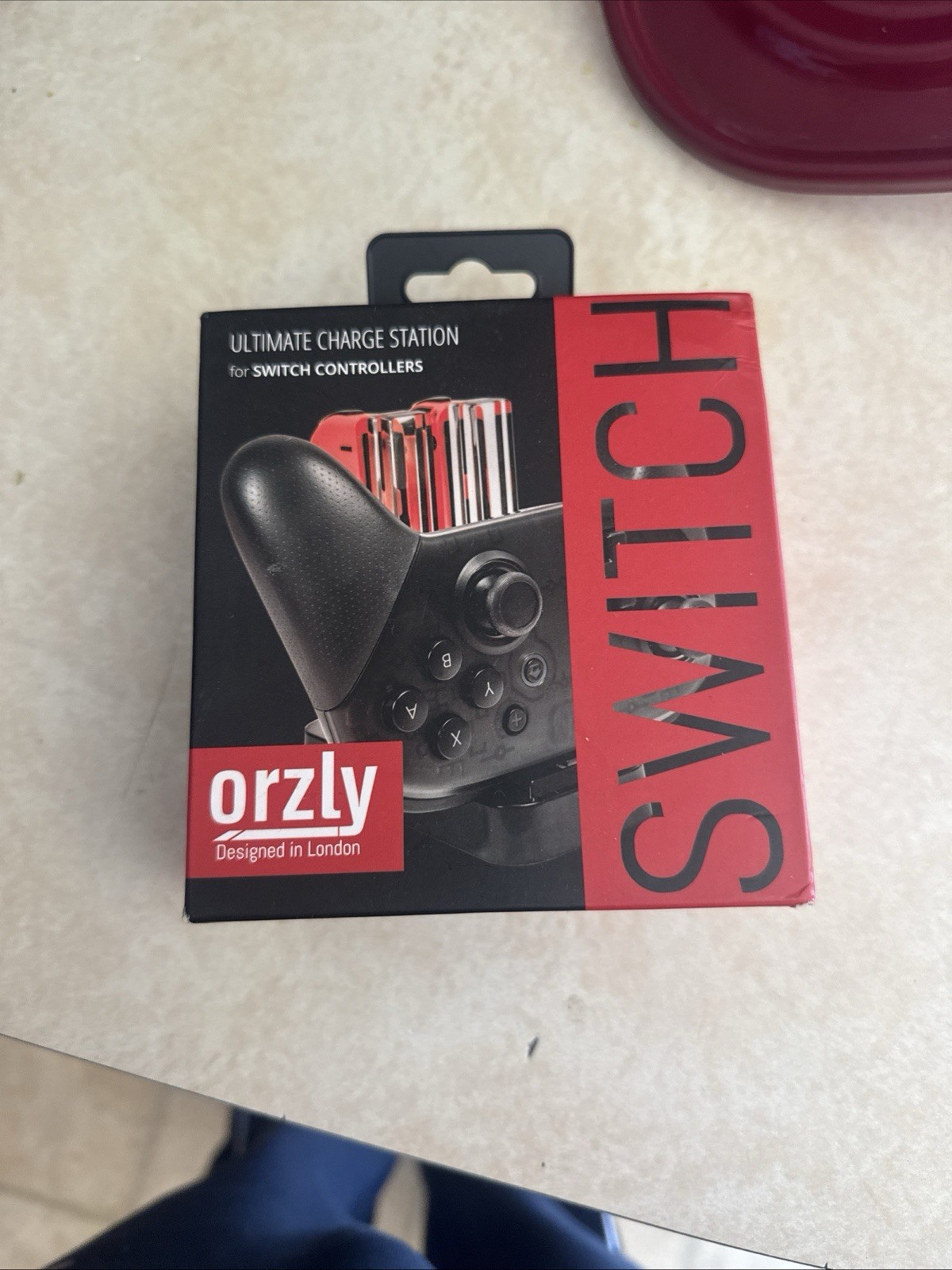 Nintendo Switch Charging Station Black SEALED Orzly Ultimate Charge Station