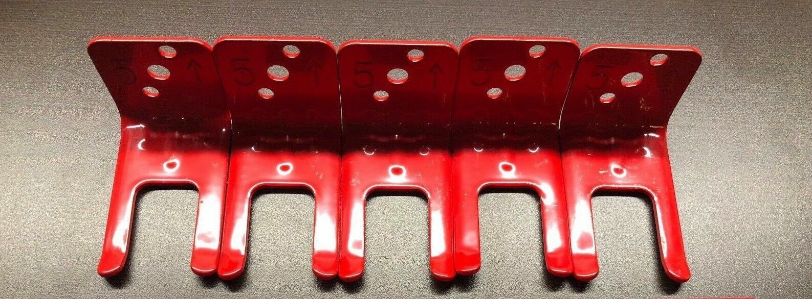 🔥🧯NEW 5 LOT FORK STYLE WALL MOUNT 5# SIZE FIRE EXTINGUISHER (AMEREX) BRACKET
