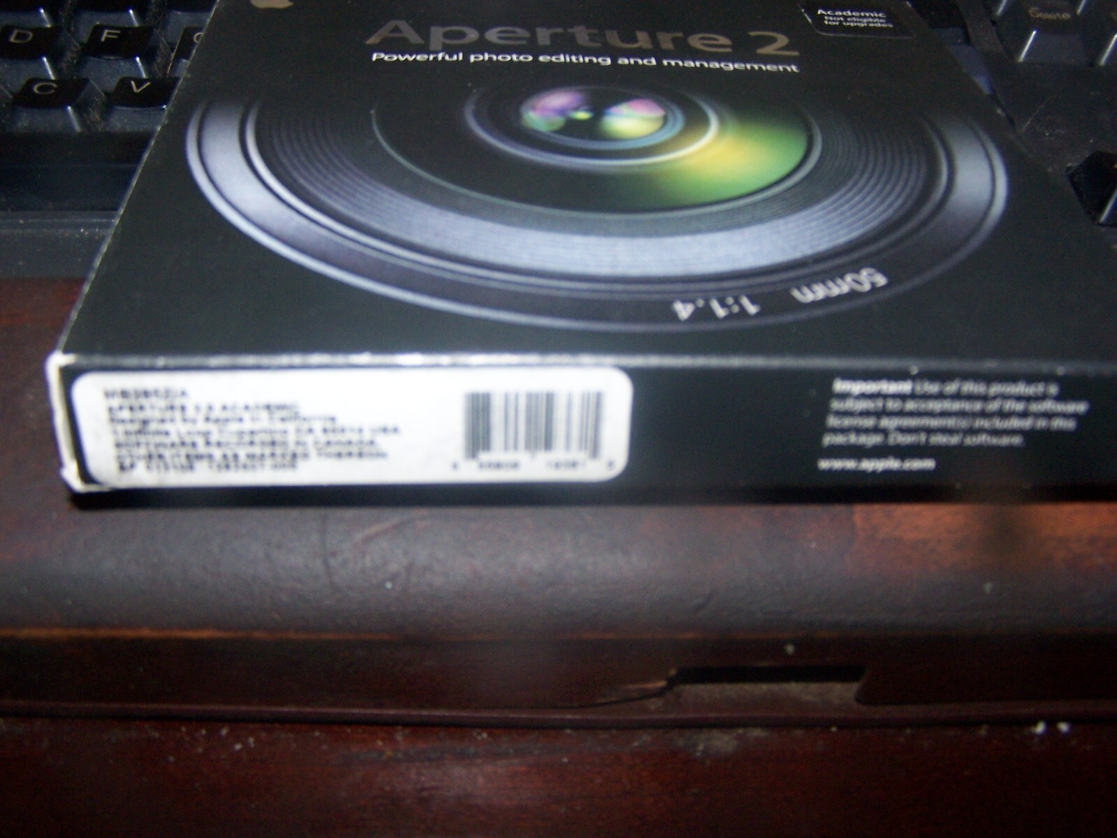 Aperture 2 Academic with Key