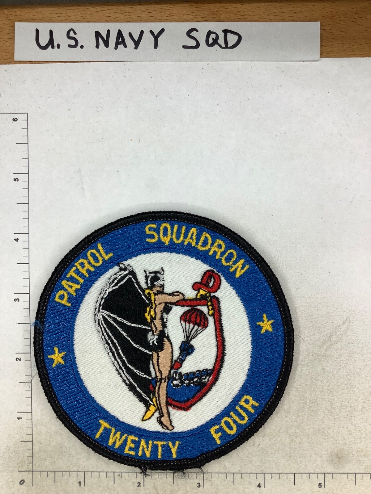 US NAVY PATROL SQD TWENTY FOUR SQUADRON PATCH