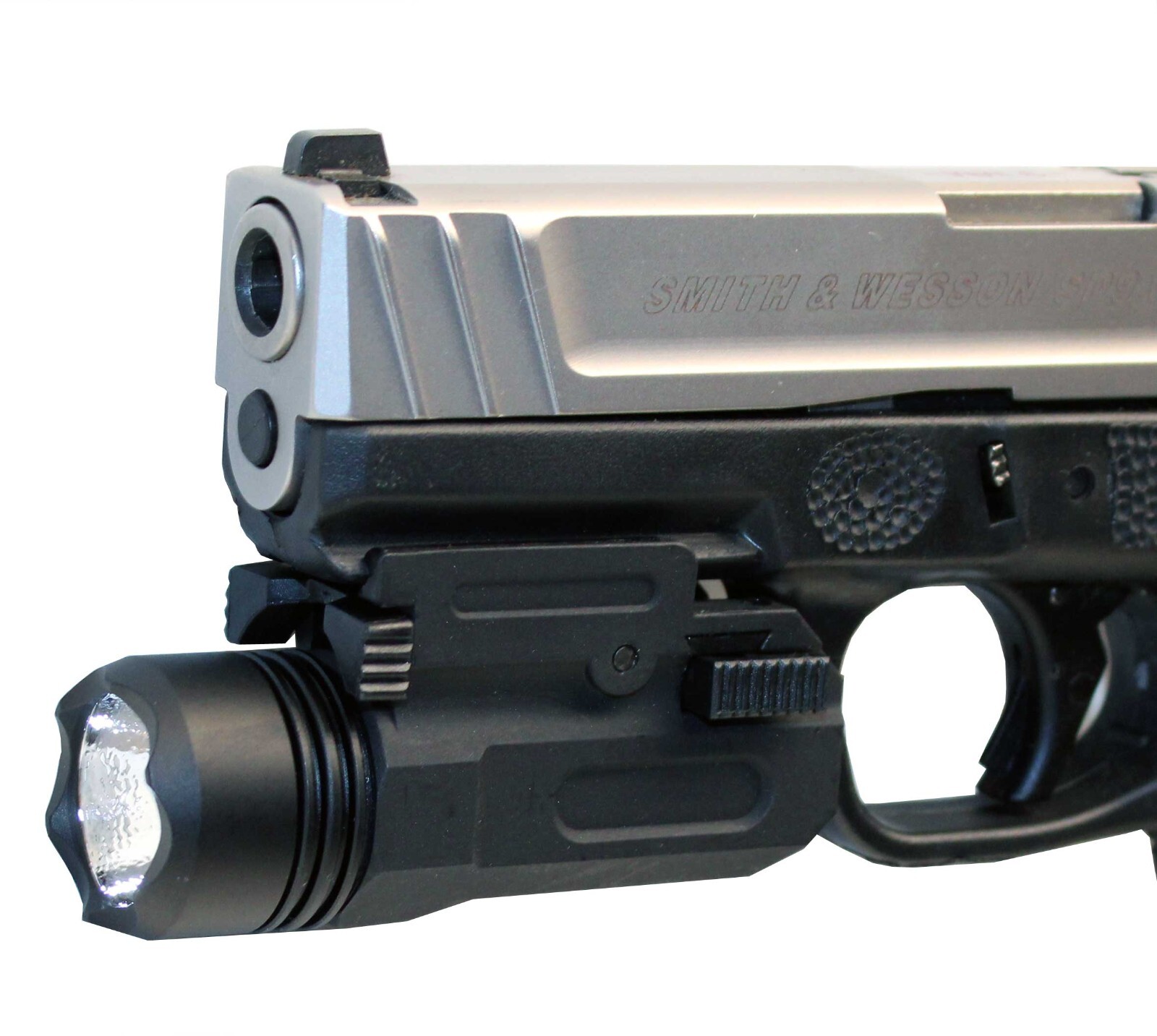 Trinity 300 Lumen flashlight for FN 502 polymer black tactical home.