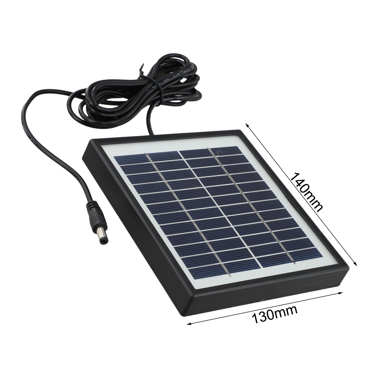 Convenient Charging Solution Lightweight 12V Solar Panel with Long Cable