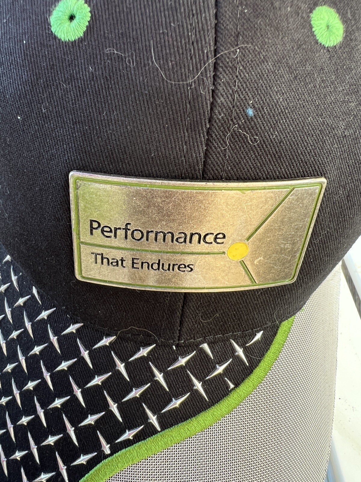 John Deere K-Products Black Hat/Cap Metal Performance Endures Omaha “2009” EUC