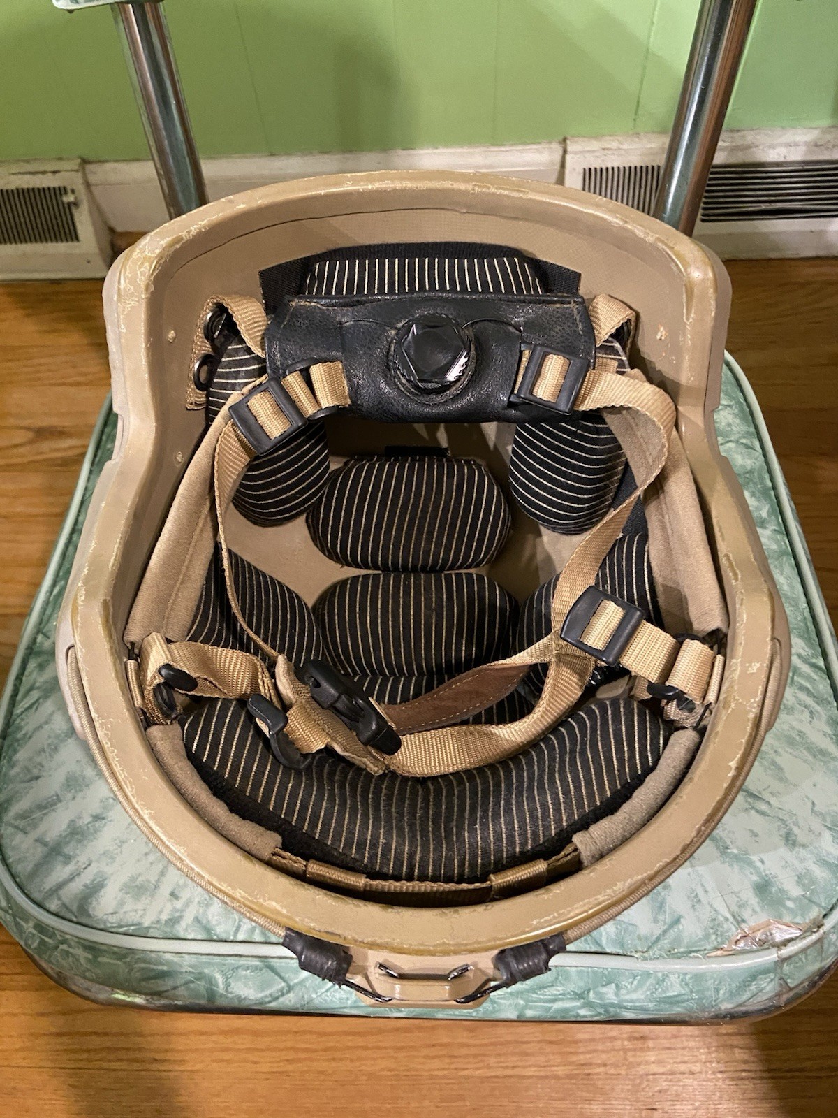 Hard Headed Veterans ATE2 Ballistic Hi Cut Tan, Size Large With ARC Rails