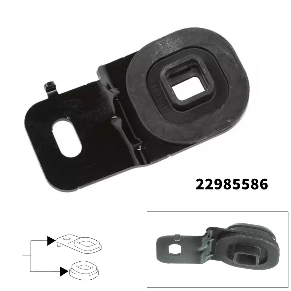 22985586 Radiator Upper Bracket Black For Canyon Chevy GMC Colorado 2015-2022