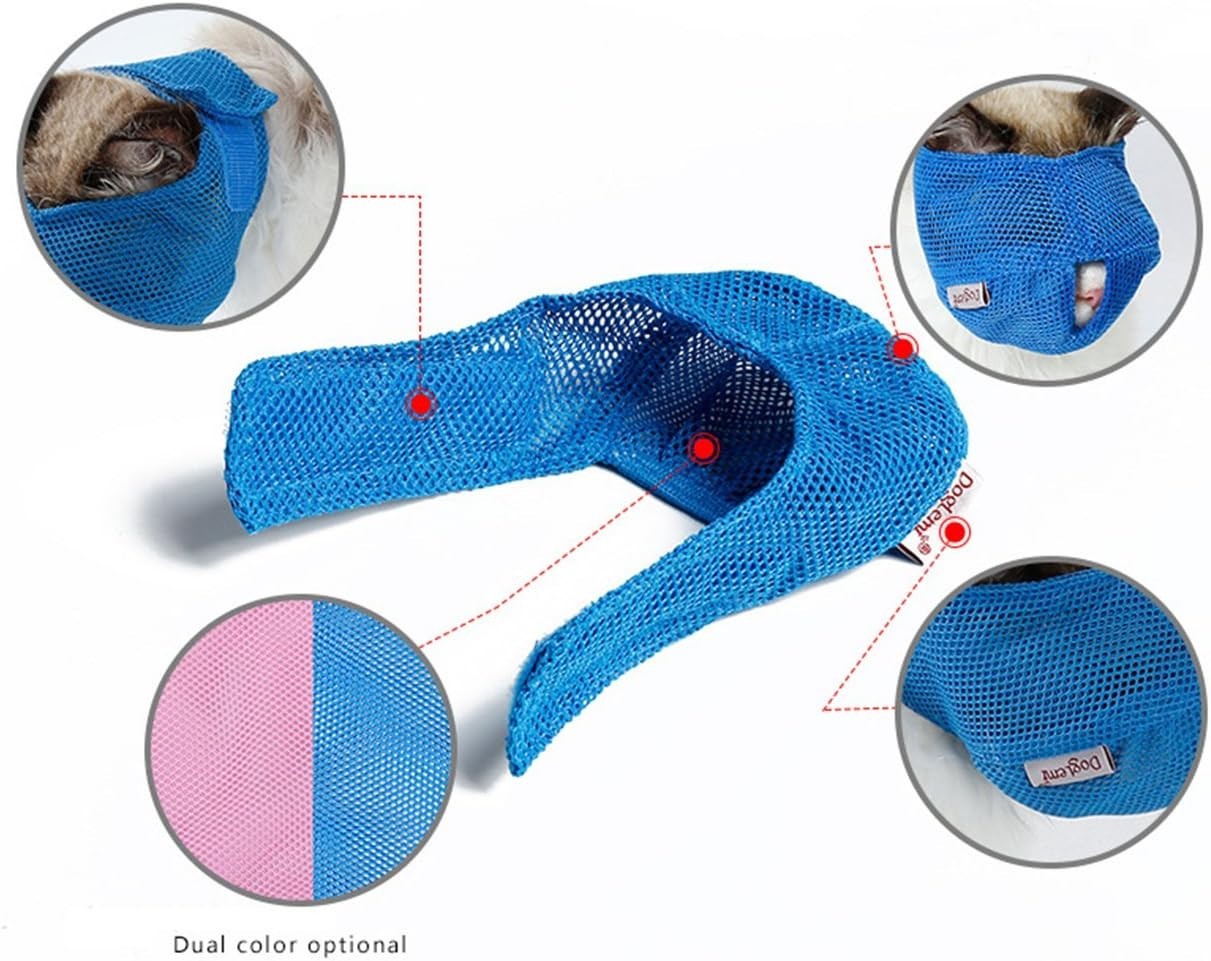 Cat Muzzles - Breathable Mesh Muzzles Prevent Cats from Biting and Chewing - ...