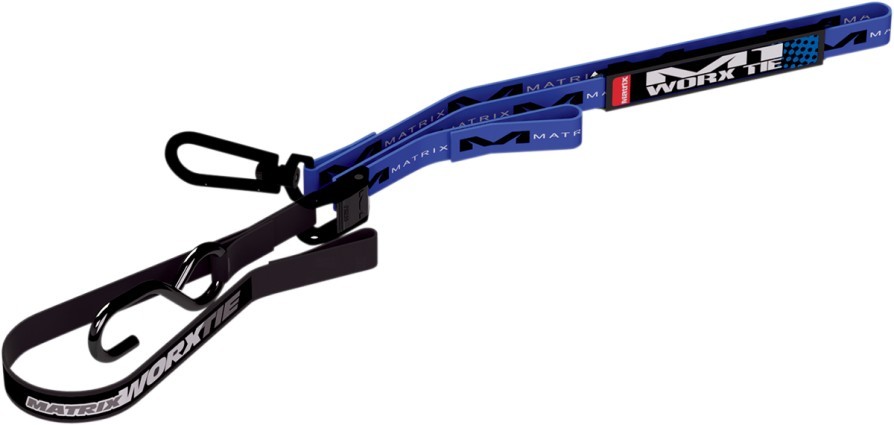 Matrix M1-103 M1 Worx Tie Downs Blue/Black