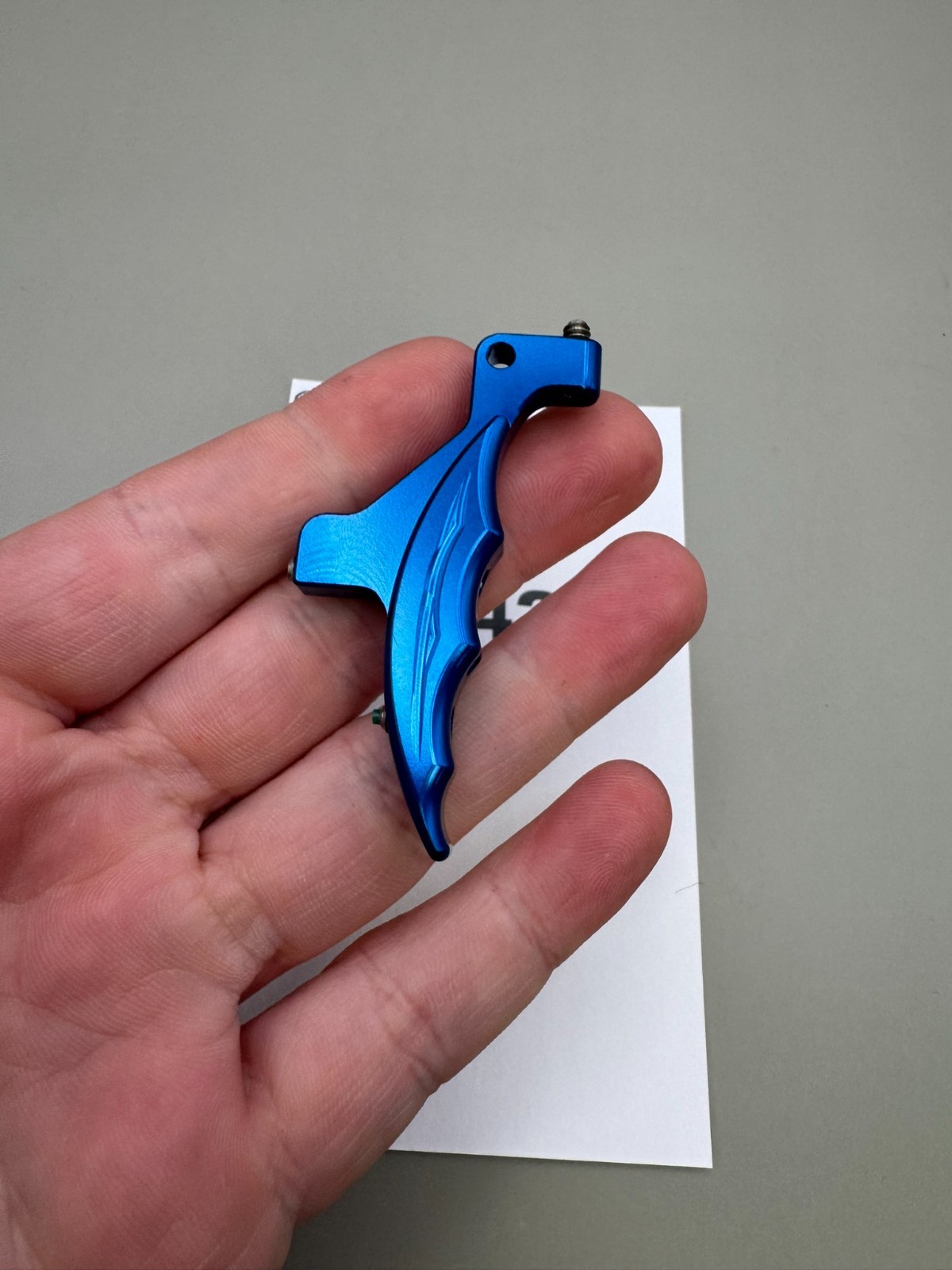 Smart Parts Shocker SFT Trigger-Satin Blue