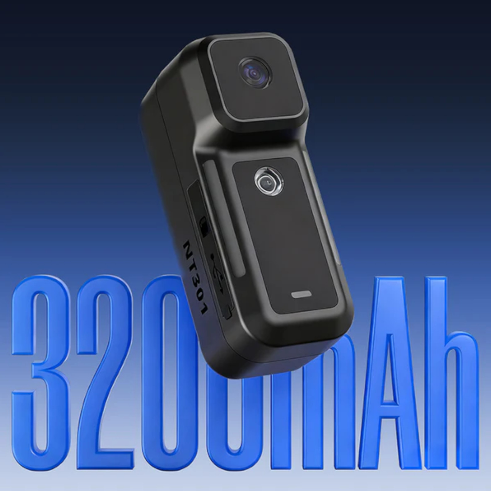 Ravemen NT301 Smart Tail Light with Accident Detection and Loop Recording Camera