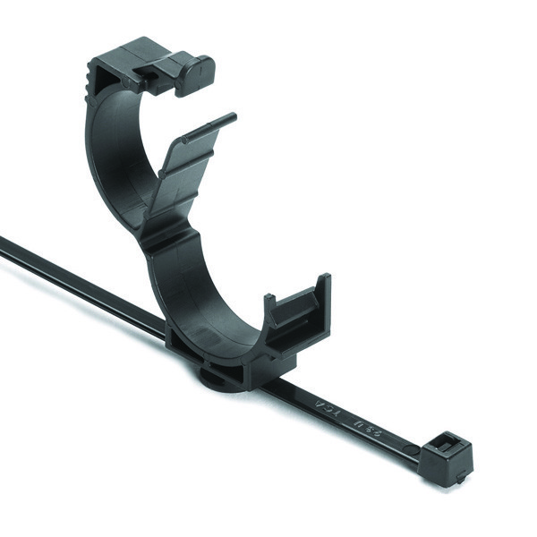 HellermannTyton - 156-01564 - Black - (Pack of 100)