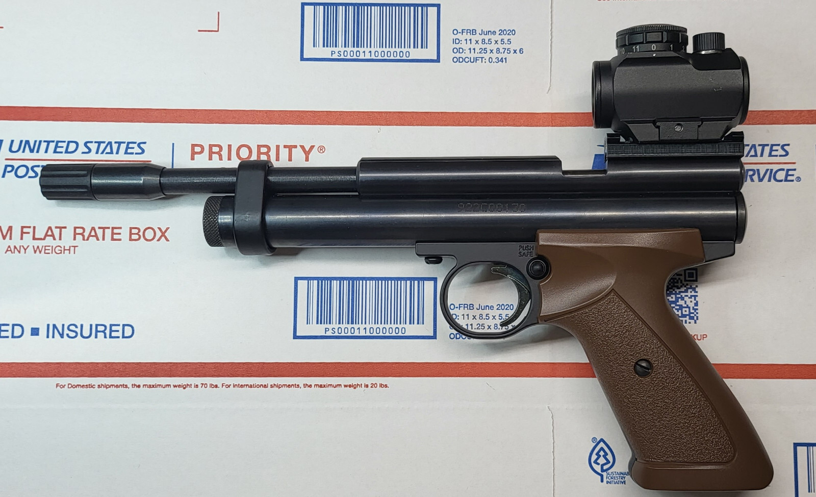 Crosman 2240, 2240XL, 1377, 1322 American Classic Compatible Red Dot Mount USA