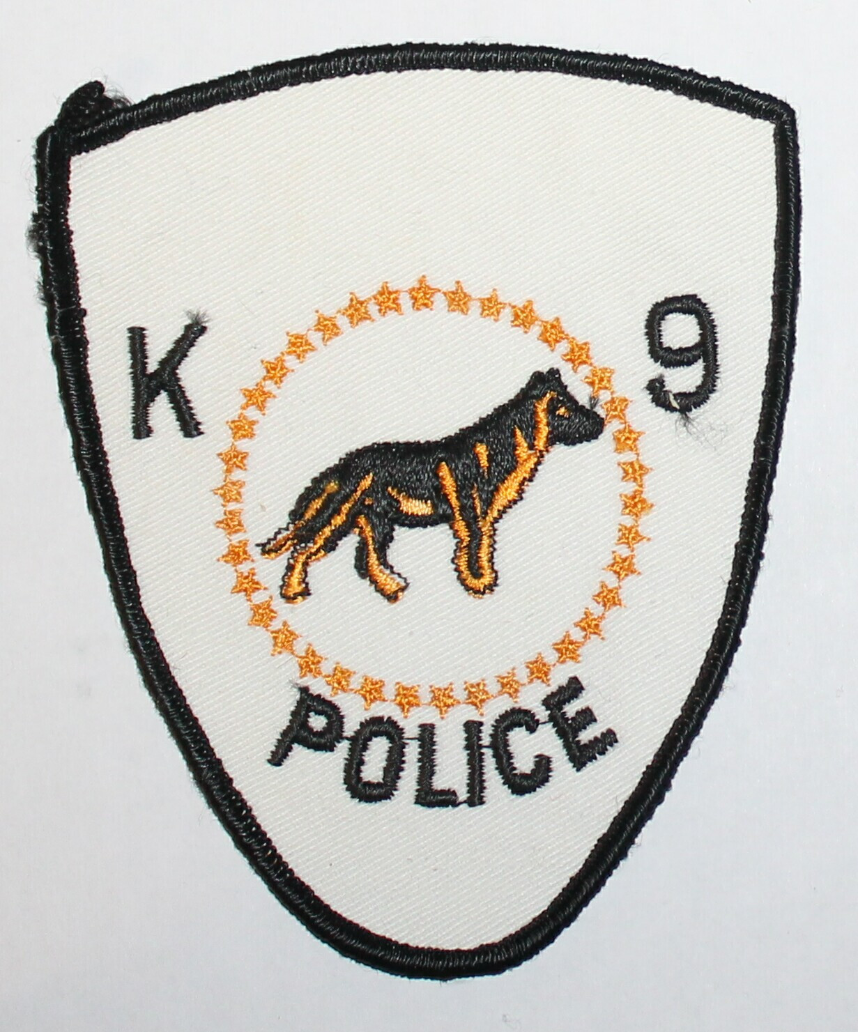 Very Old POLICE K9 Unit Canine Dog Blank generic Vintage PD K-9 patch
