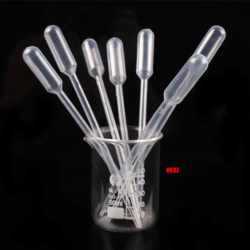 1ml/3ml/5ml Clear Plastic Pasteur Pipettes Dropper Liquid Transfer Lab Eye Straw