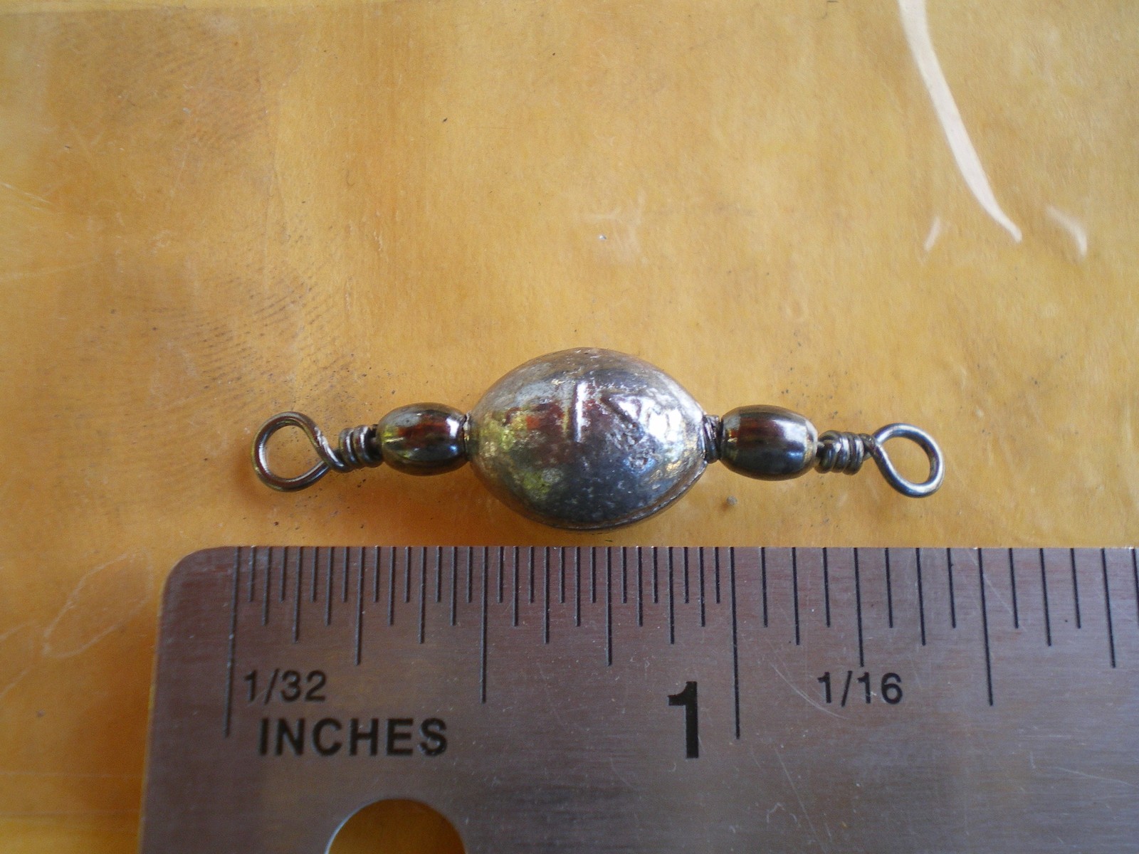 100 PCS. BLACK SWIVEL EGG SINKERS 1/4 OZ.  GOOD QUALITY "STRIPER"