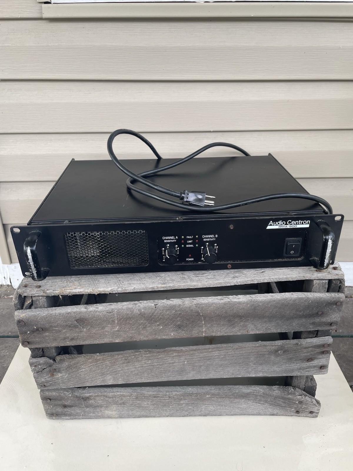 Audio Centron RMA-800 Power Amplifier USA Made
