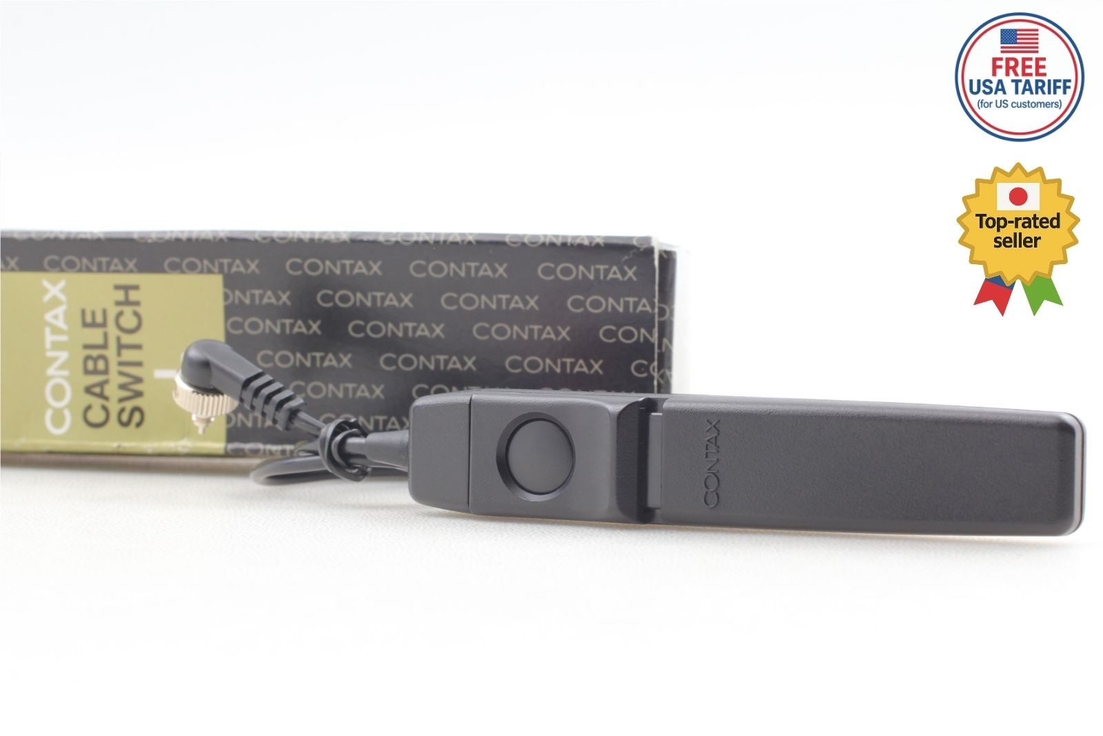 [N MINT w/ Boxed] Contax Remote Shutter Cable Switch L 30cm for G1 G2 from JAPAN