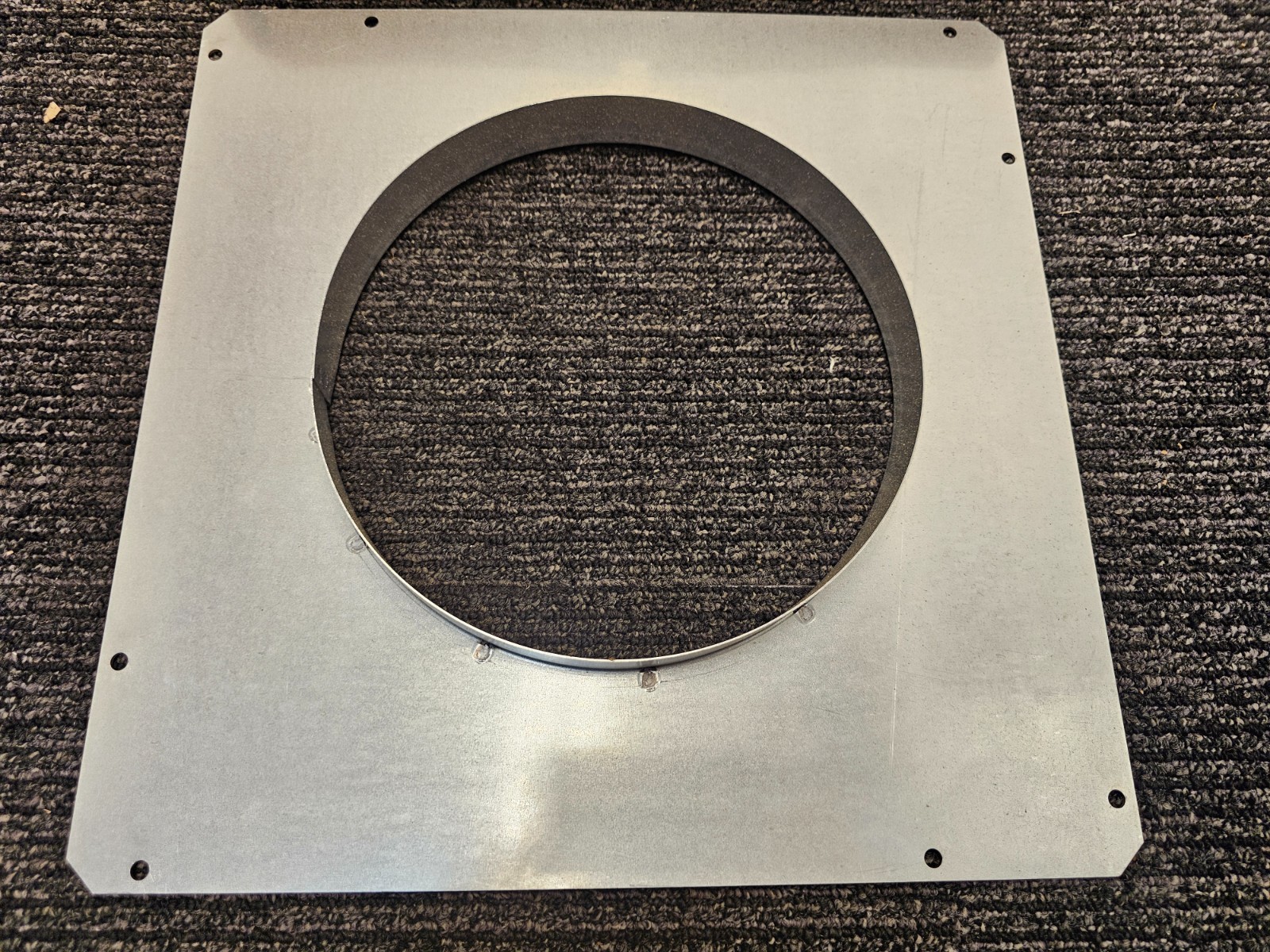 Zephyr 54190053 Front Panel Rough-In Plate - 8" Round, DLI-A