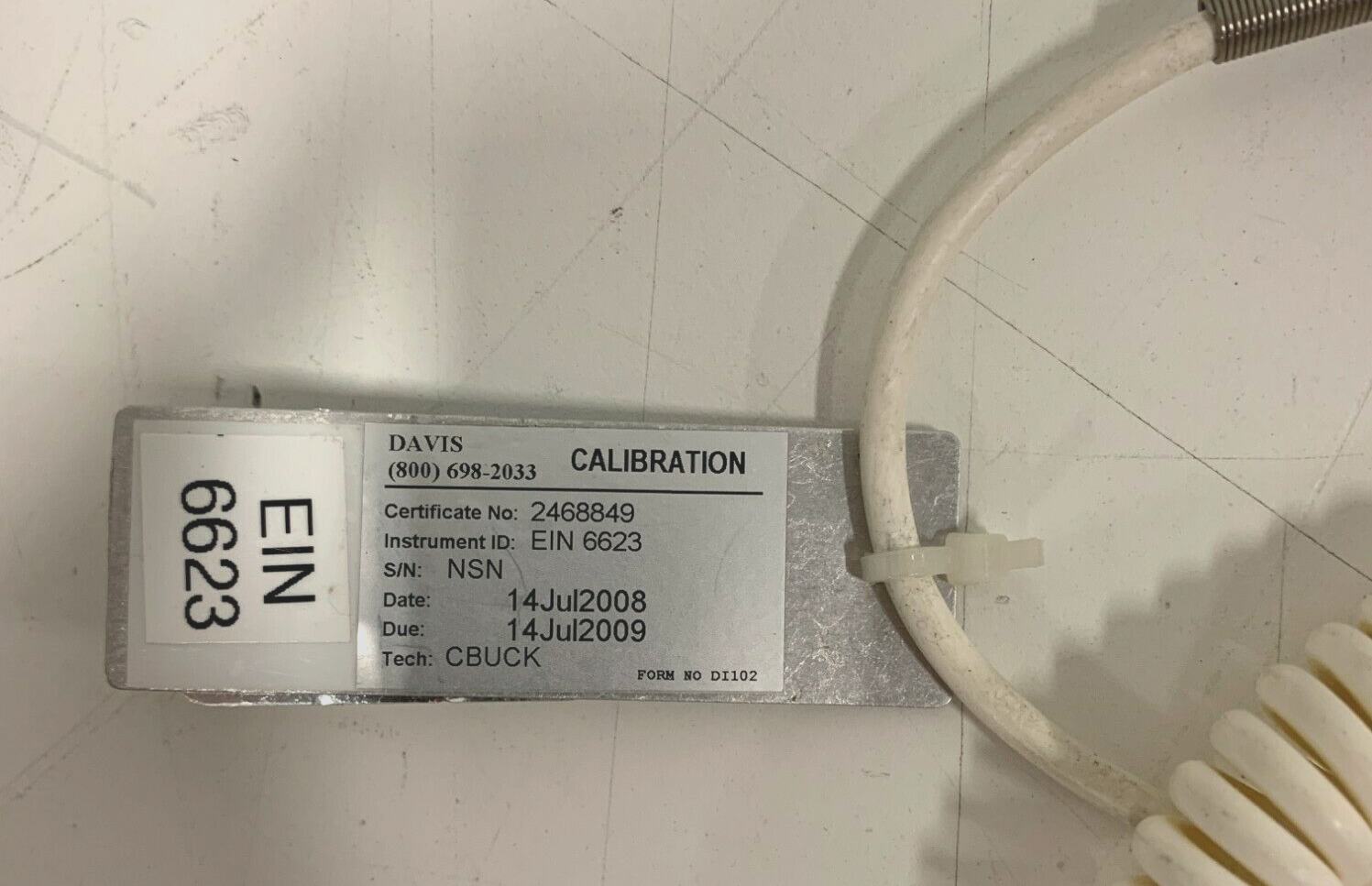 OMEGA ENGINEERING PROBE EIN 6623 HH41 THX-400-H-12