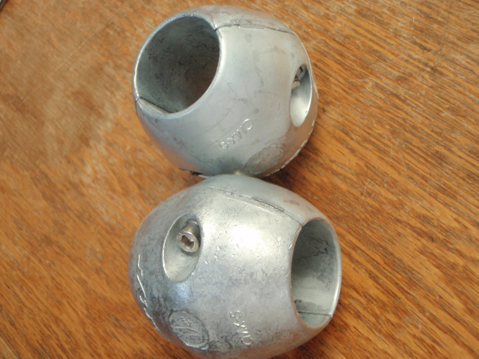 ZINC SHAFT BARREL COLLAR MARTYR 194-CMX03 1" SHAFT 2 PACK SALTWATER ANODES BOAT