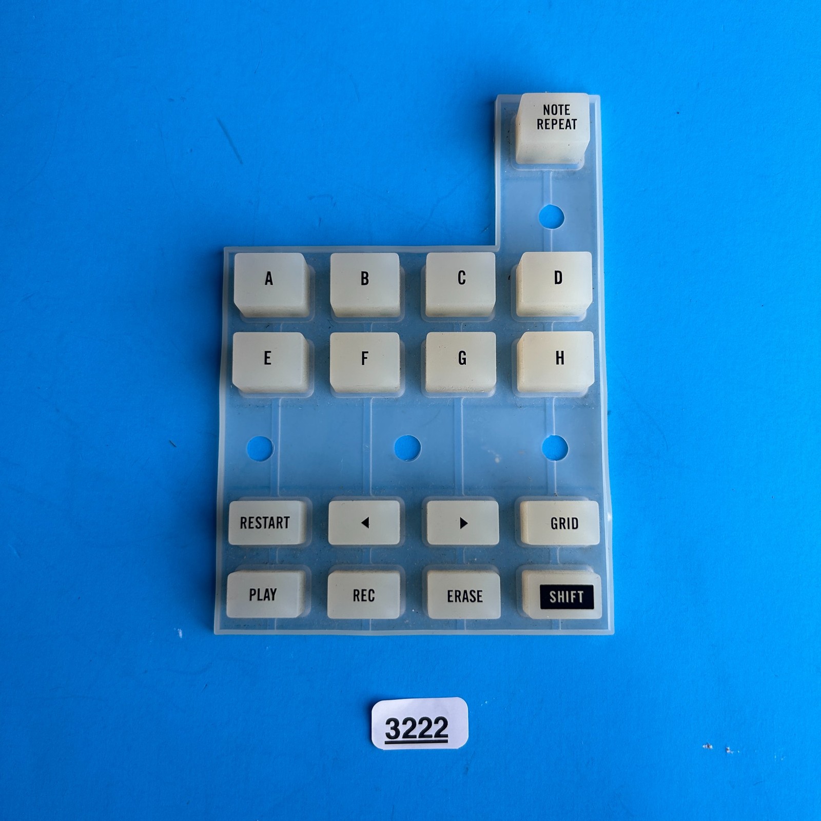 Native Instruments MASCHINE MKI Part: Group and Transport Button Conductive Pad