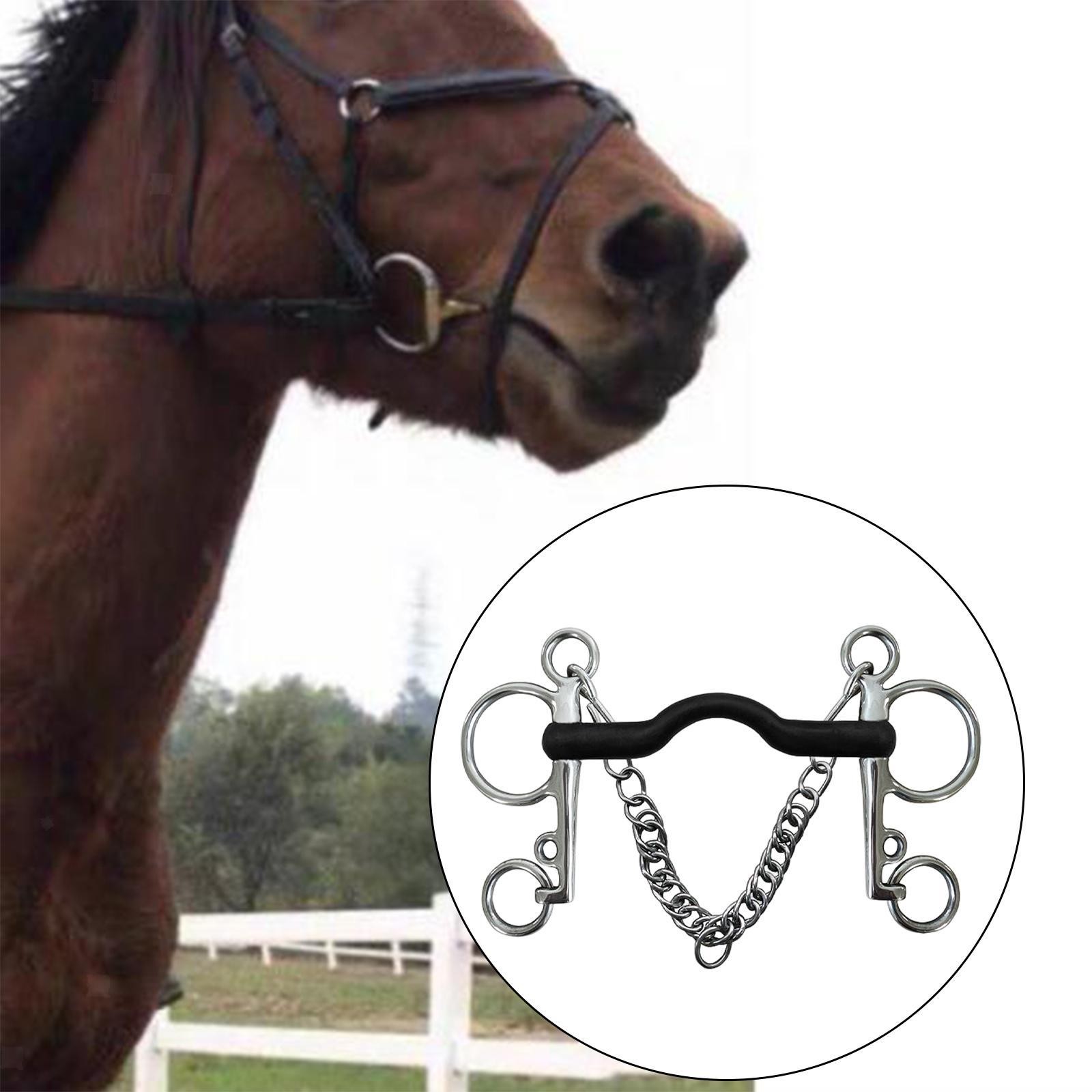 Horse , with Trims, Stainless Steel, Harness, for Performance Horse