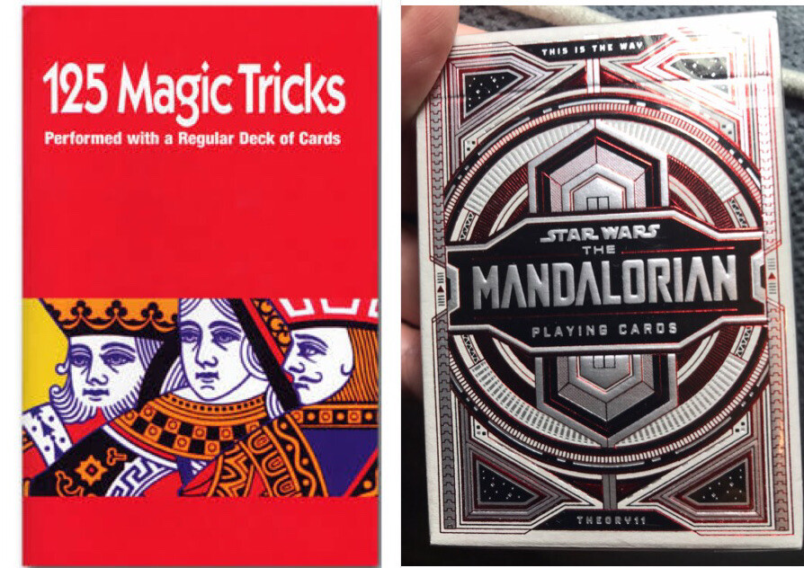 Mandalorian Deck + Royal Magic 125 Card Tricks book Combo! Be A Card Magician!
