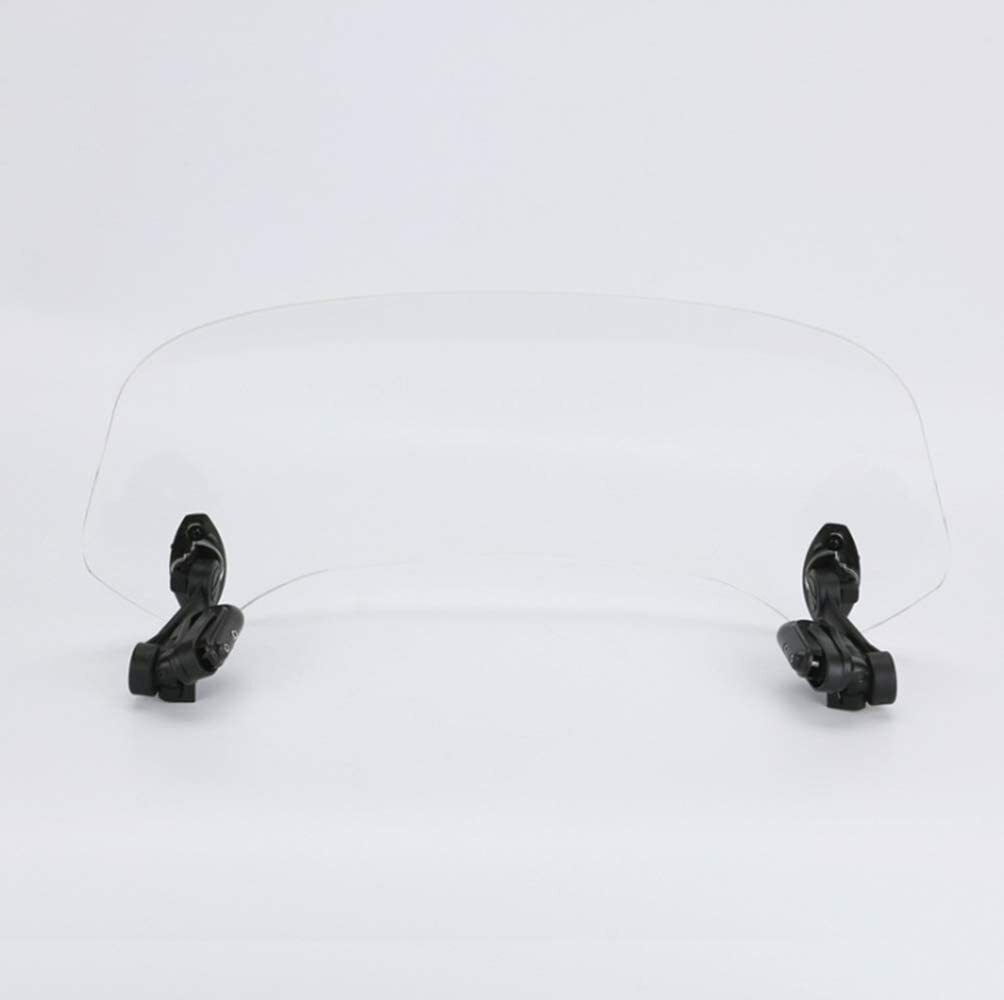 New Clip-On Windshield Extension Spoiler Wind Deflector For Motorcycles