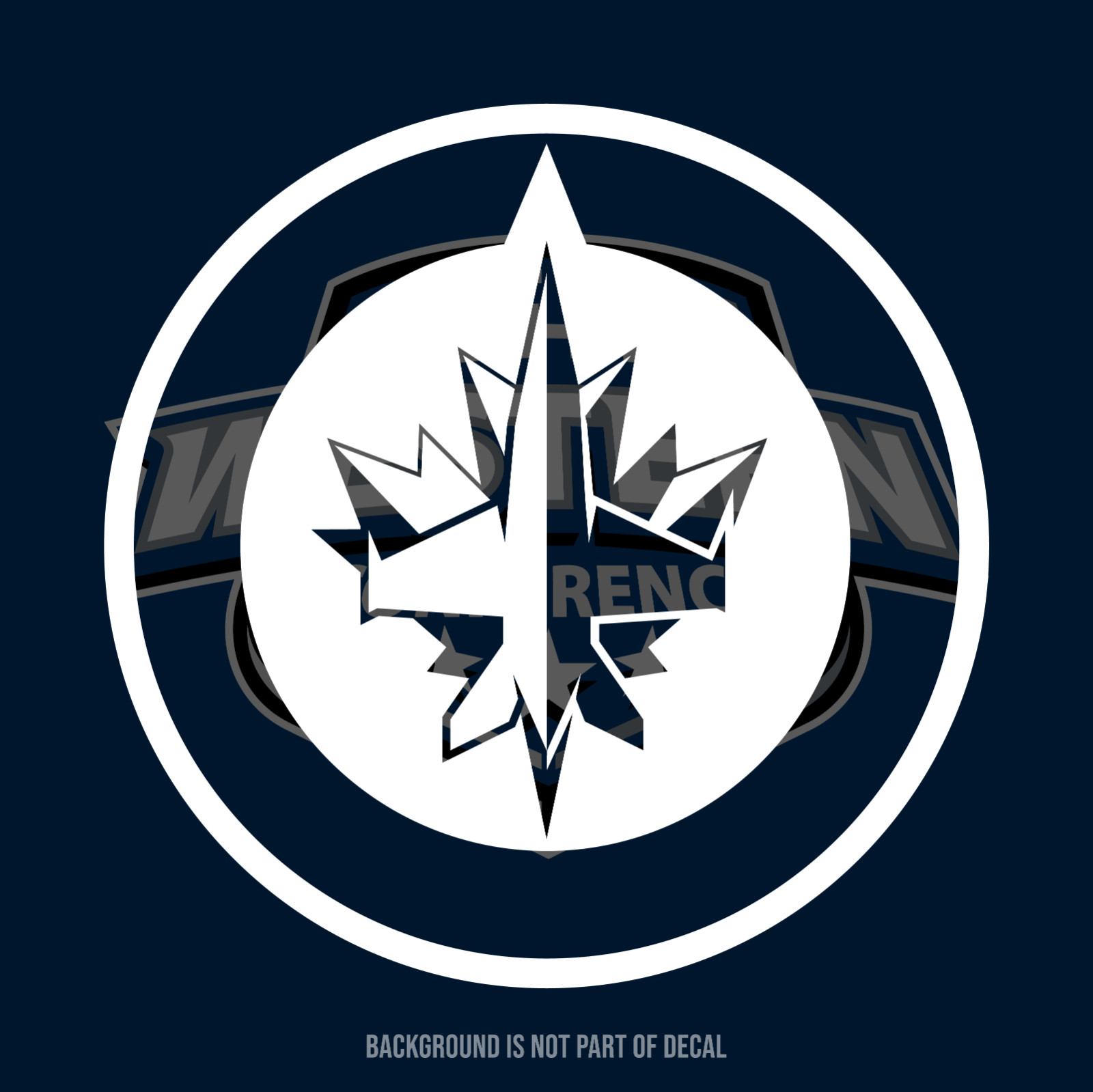 Winnipeg Jets Vinyl Decal Sticker