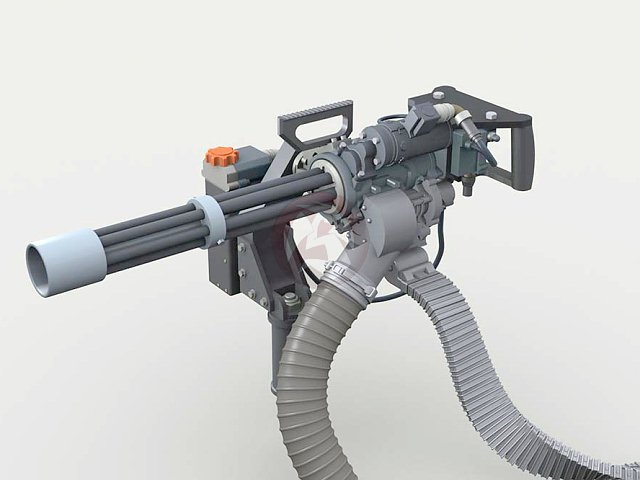 Legend 1/35 Dillon Aero M134D Minigun on Bearing Sleeve Mount (2 guns) LF3D052