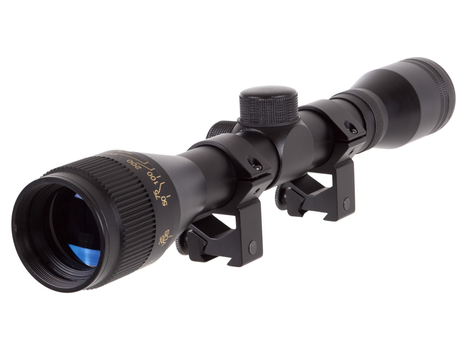 Winchester 4x32mm AO 1" Tube Rifle Scope with Dovetail Rings