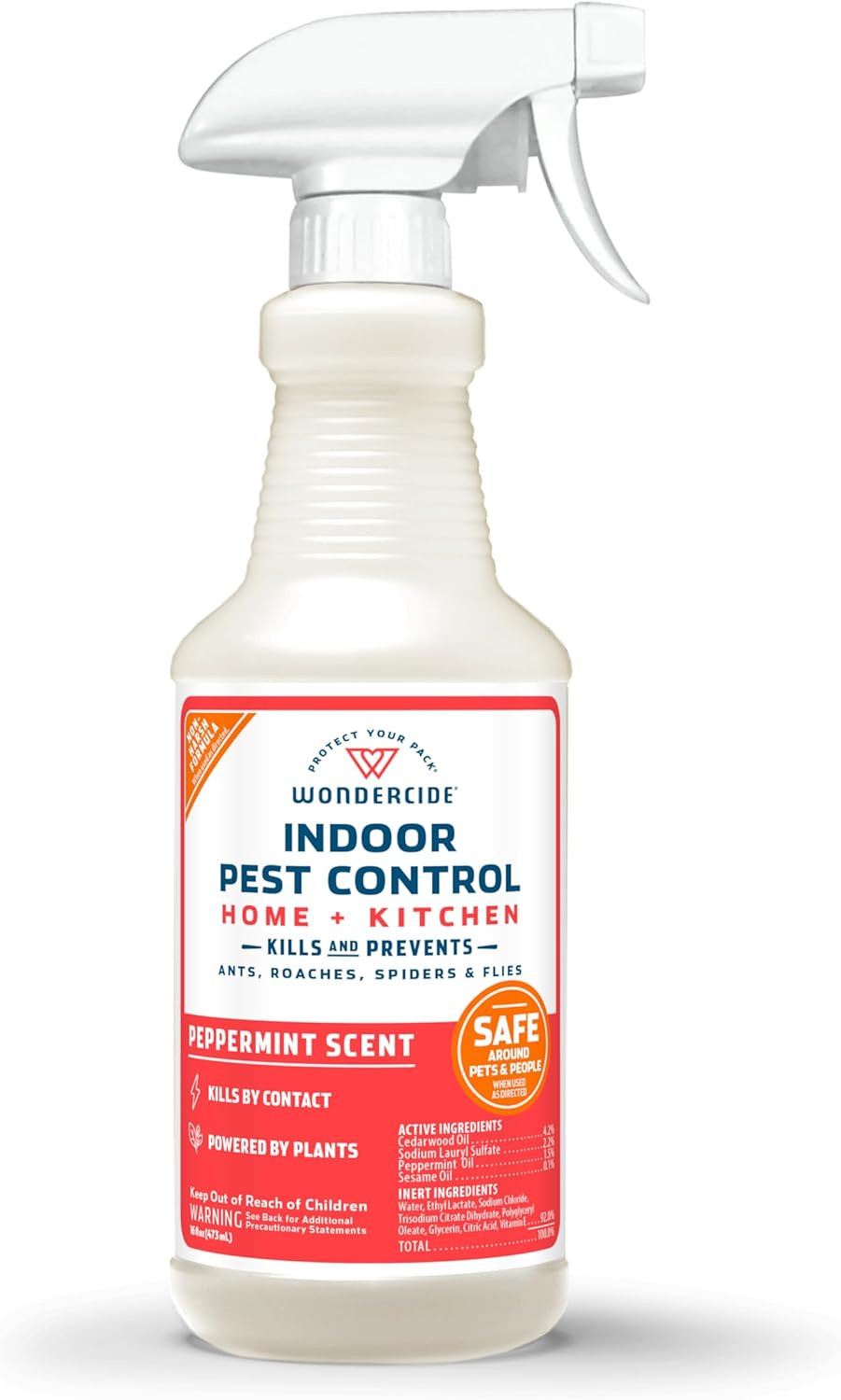 Wondercide - Indoor Pest Control Spray for Home and Kitchen - Ant, Roach, Spider