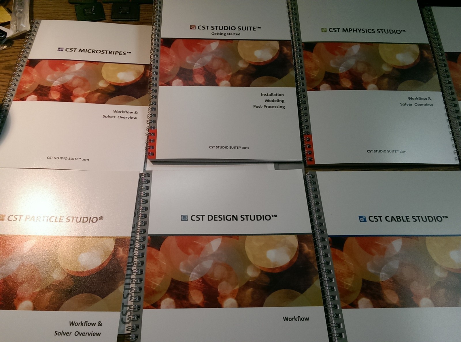CTS Computer Simulation Technology Studio Suite 2011 Manual Guide Set