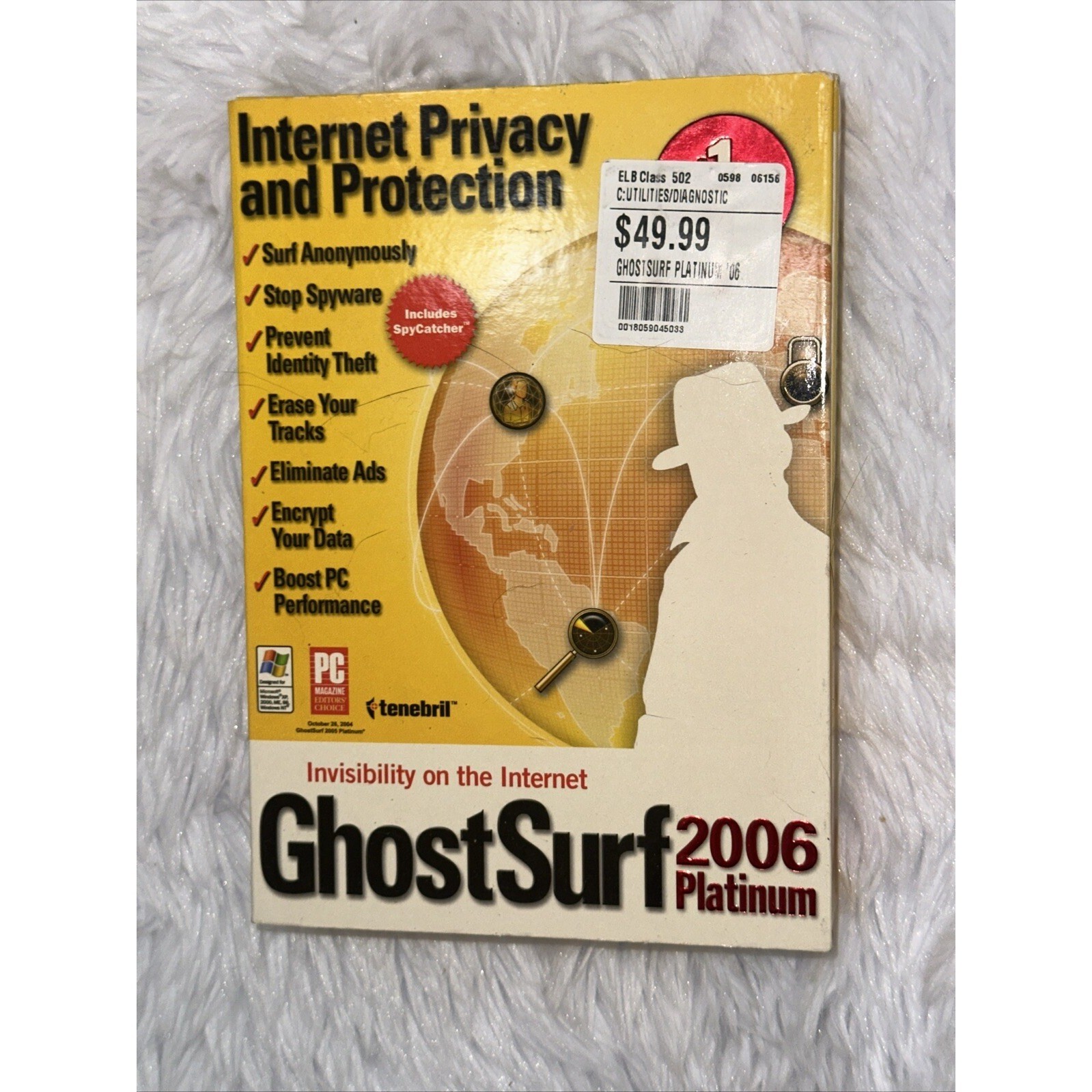 Tenebril GhostSurf 2006 Platinum Internet Privacy Protection PC Software