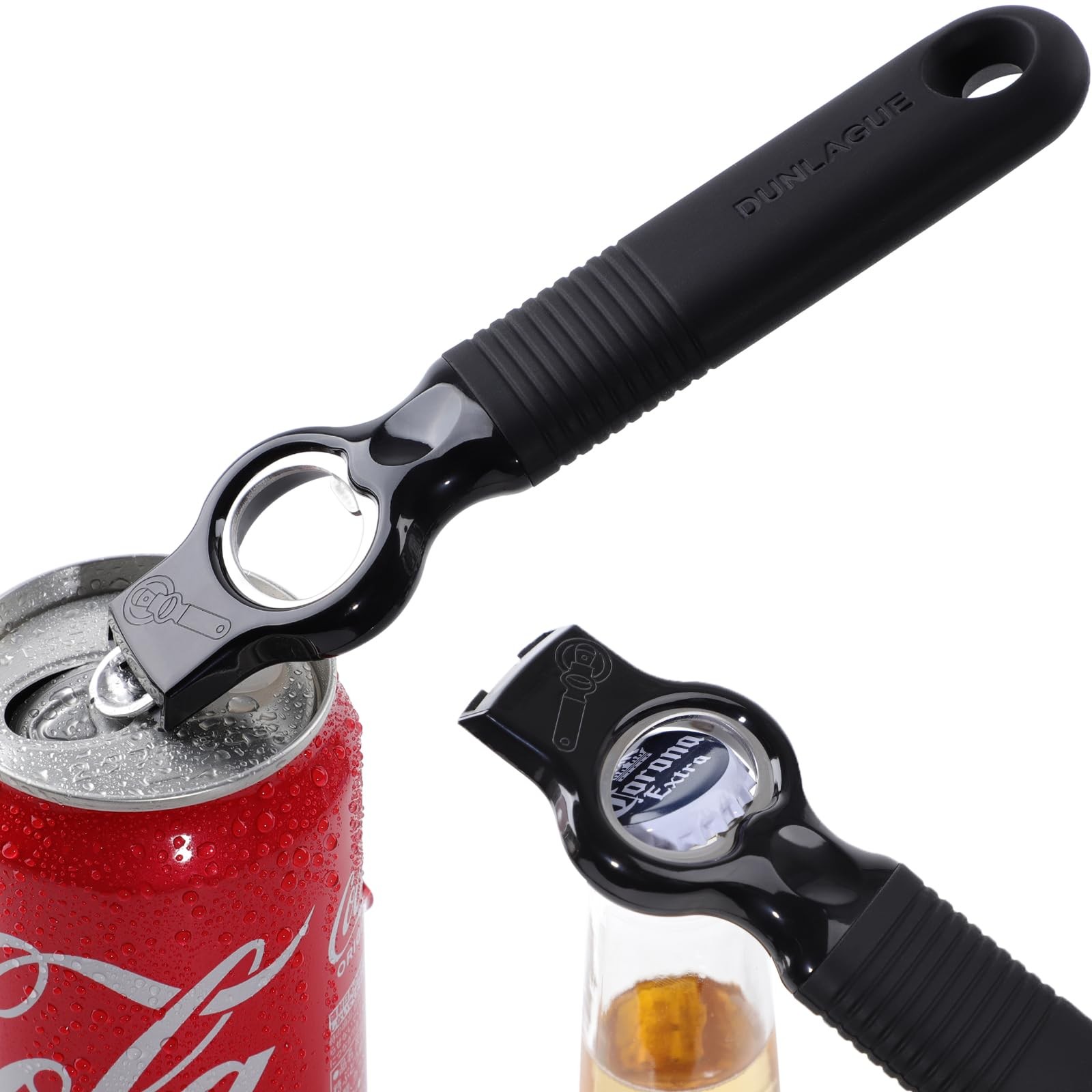 2-Pack Magnetic Beer Bottle Opener & Soda Can Opener, 2-in-1 Bottle Opener an...