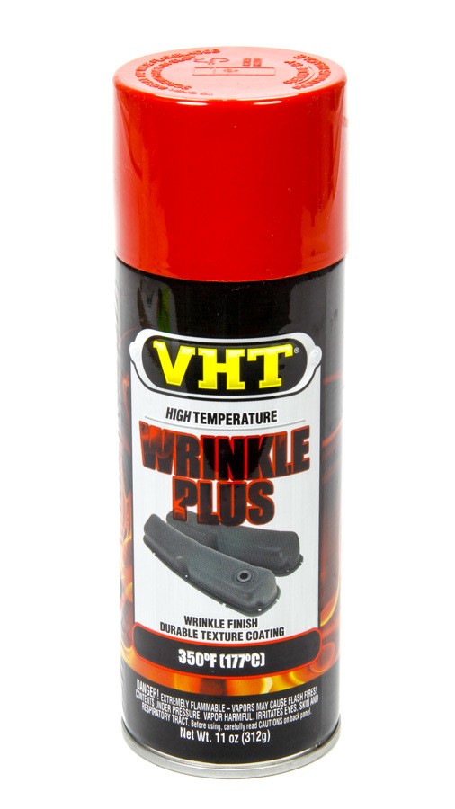 VHT SP204 Wrinkle Plus 11 fl. oz. Red Aerosol High Temperature Paint
