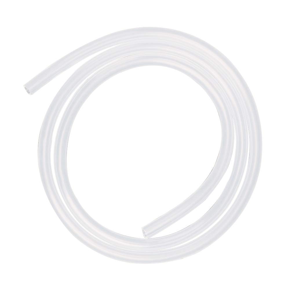Hooshing Silicone Tubing 5mm ID x 7mm OD 10 Ft Food x OD, Clear
