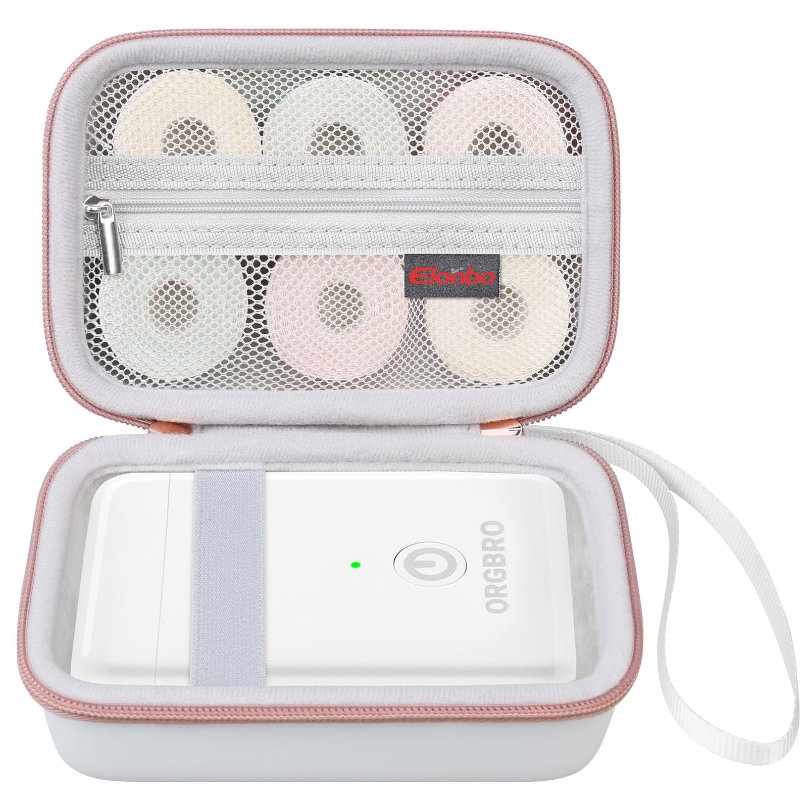 Carrying Case for ORGBRO X1 Label Maker Machine, Portable Bluetooth Label Pri...