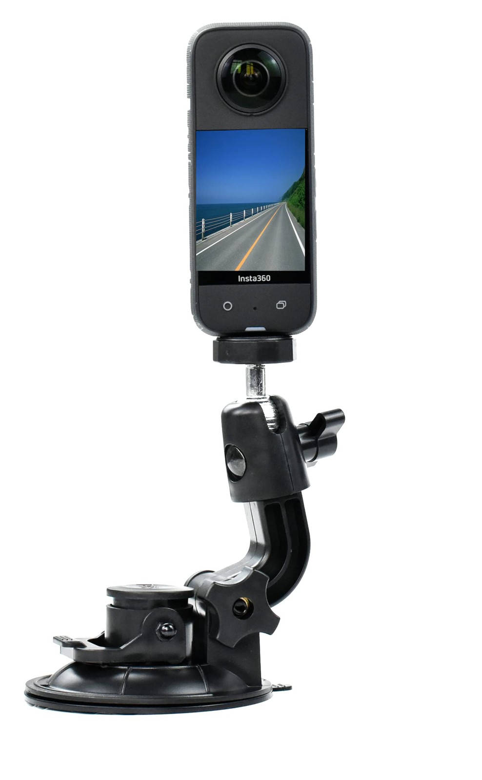 VGSION Car Mount Suction Cup Dashboard Camera Holder, Compatible with Insta36...