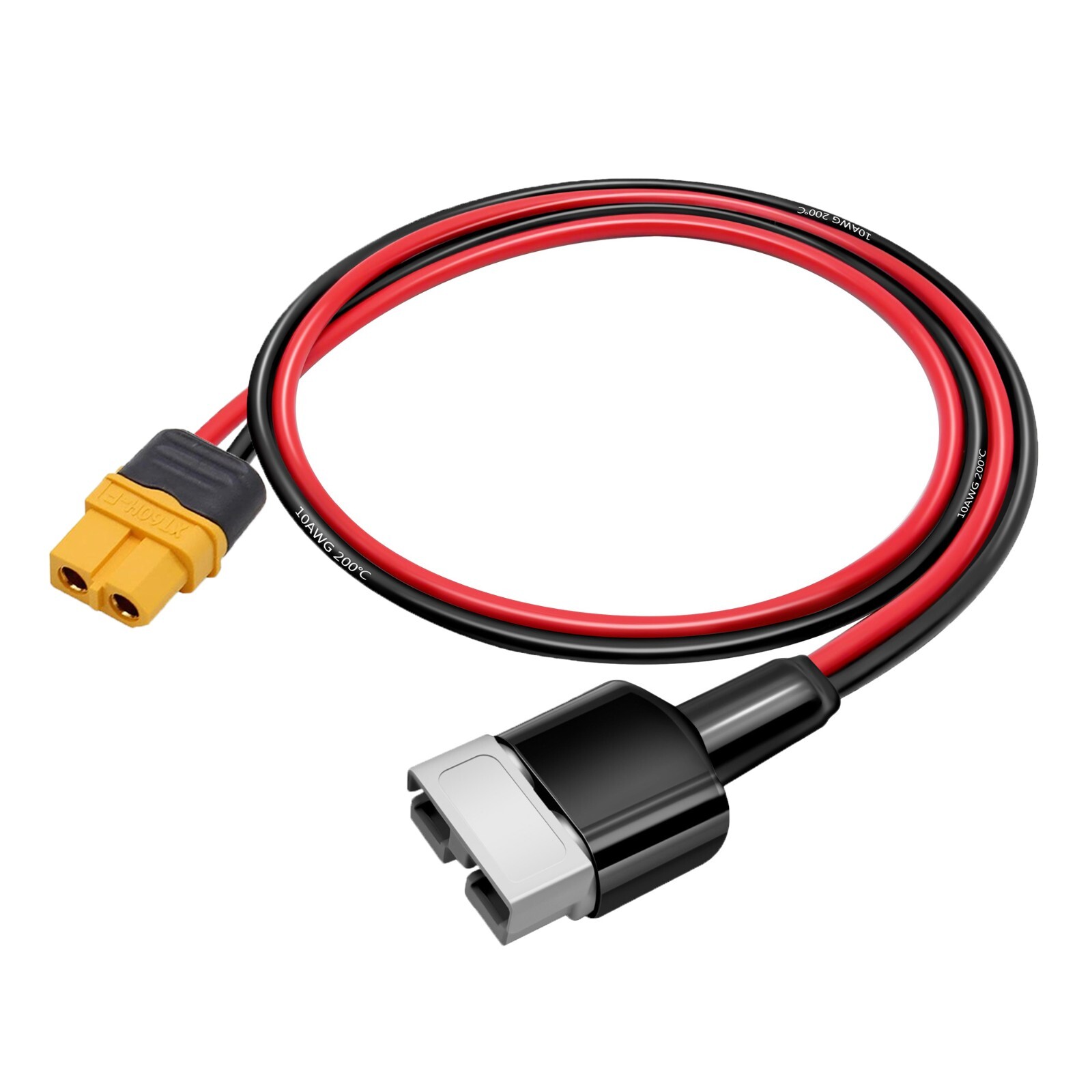 10 AWG Battery Cable for Anderson 50A SB50 50 Amp Connector to XT60 Female Male
