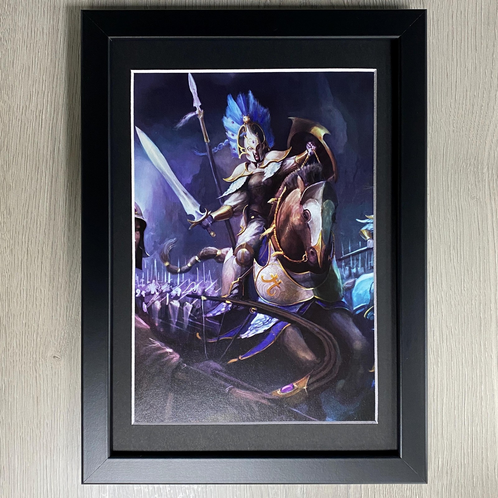 LUMINETH REALM-LORDS FRAMED ART AELVES WARHAMMER AGE OF SIGMAR AOS