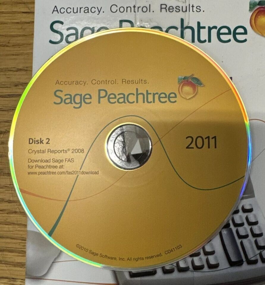 Sage Crystal Reports 2008 Version Disc 2
