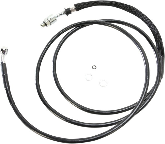 Drag Specialties Black Vinyl Hydraulic Clutch Line 76-1/8" +6" Black #211912
