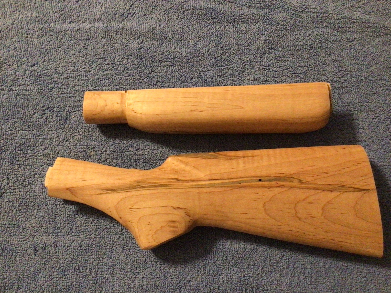 Marlin 336 Rifle Stock@Forend Set Pistol Grip Curly Maple Repro