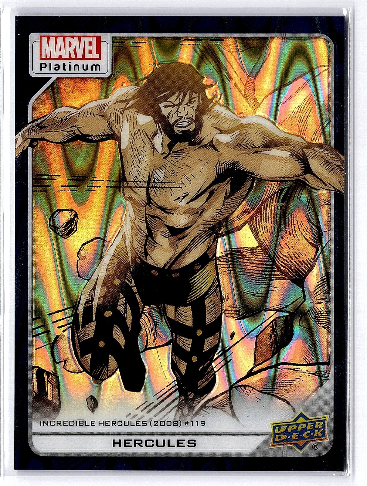 2022 Marvel Platinum Hercules Teal Wave /799 Prince of Power