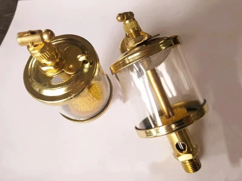 1/4" PT Thread Needle Valve Oil Cup Sight Gravity Drip Feed Oilers 400ml