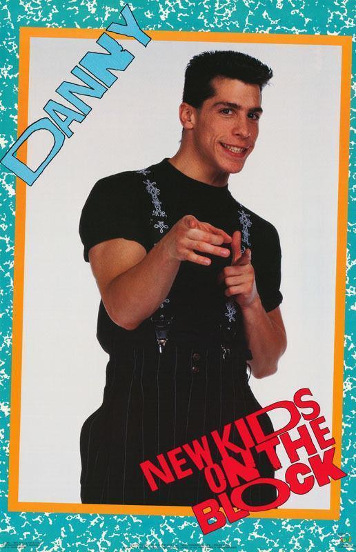 New Kids on the Block # 15 - 8 x 10 Tee Shirt Iron On Transfer Danny Wood