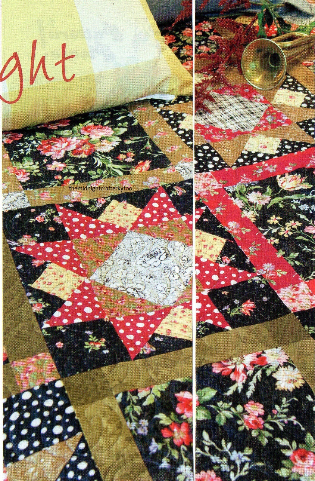 Winter's Night Quilt Pattern Pieced HH
