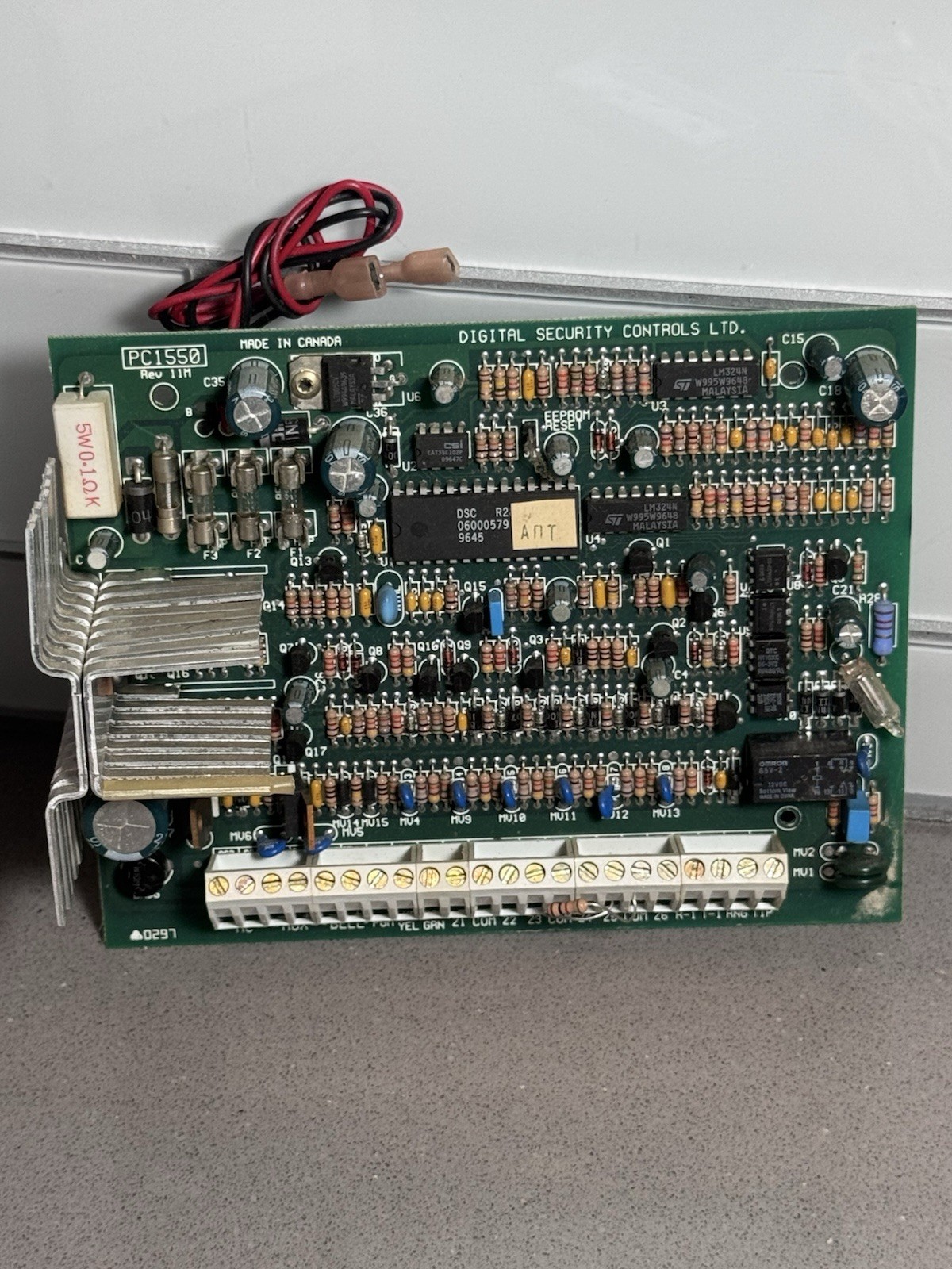 DSC PC1550 Alarm Control Panel (Tested)